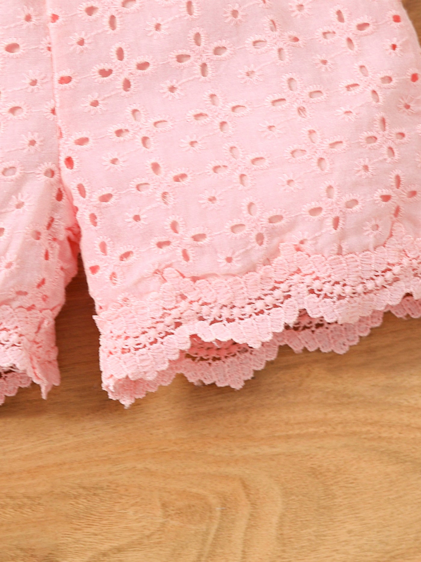 Toddler Lace Elastic Summer Shorts