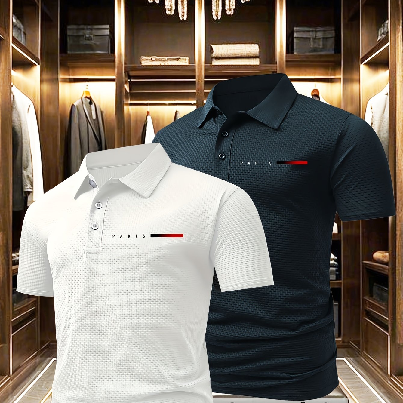 Business Casual Polo Shirt Duo