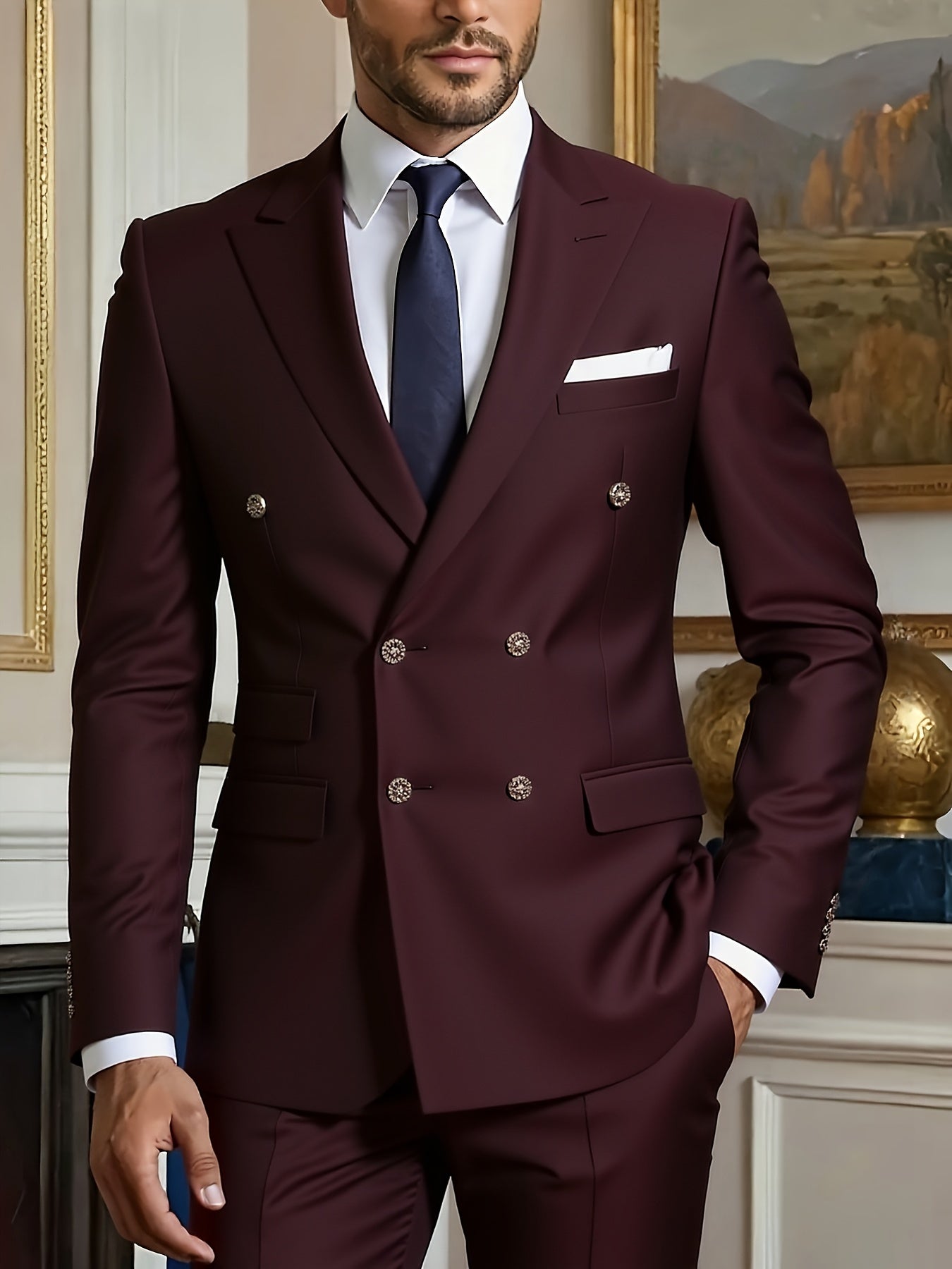 Men’s Slim Fit 2-Piece Suit