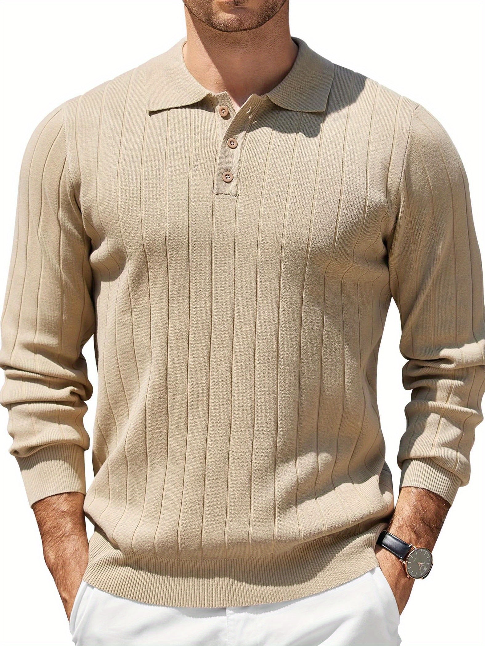 Soft Polo Knit Pullover