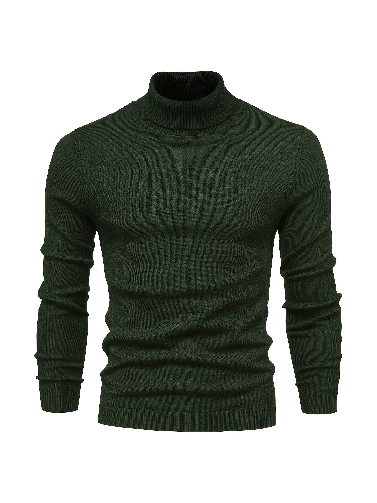 Stretch Turtleneck Knit