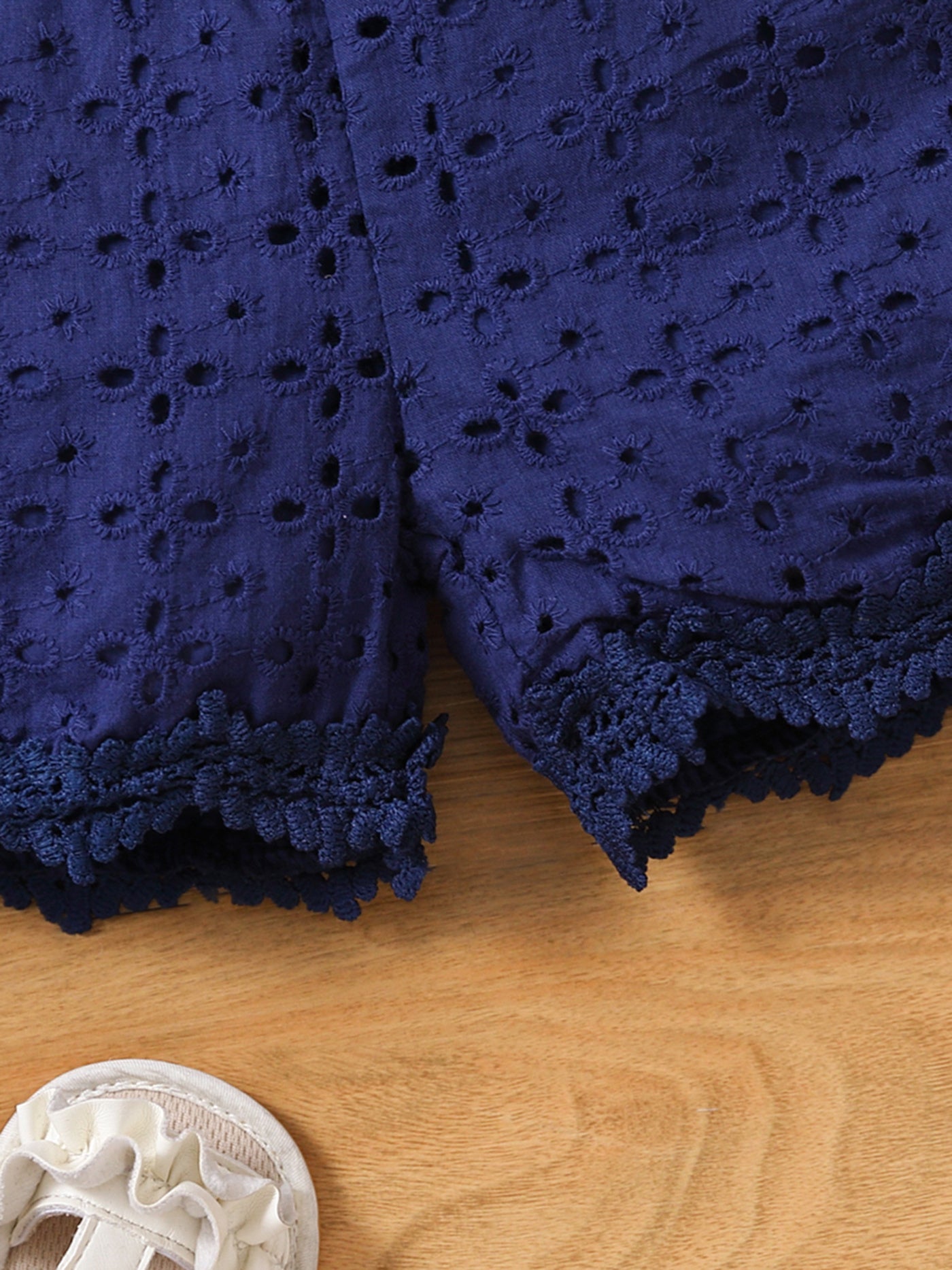 Toddler Lace Elastic Summer Shorts