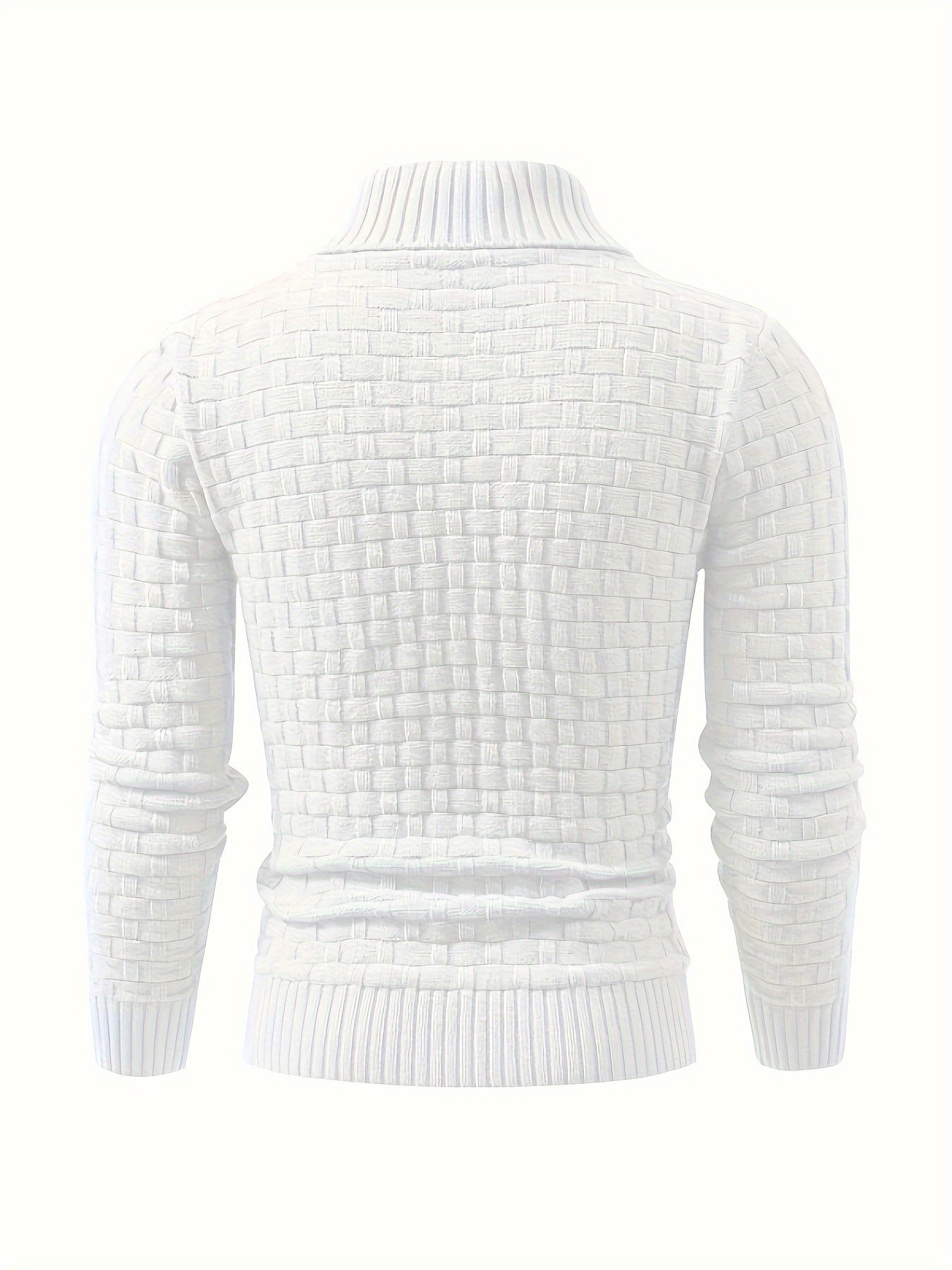 Geo Rib Knit Pullover