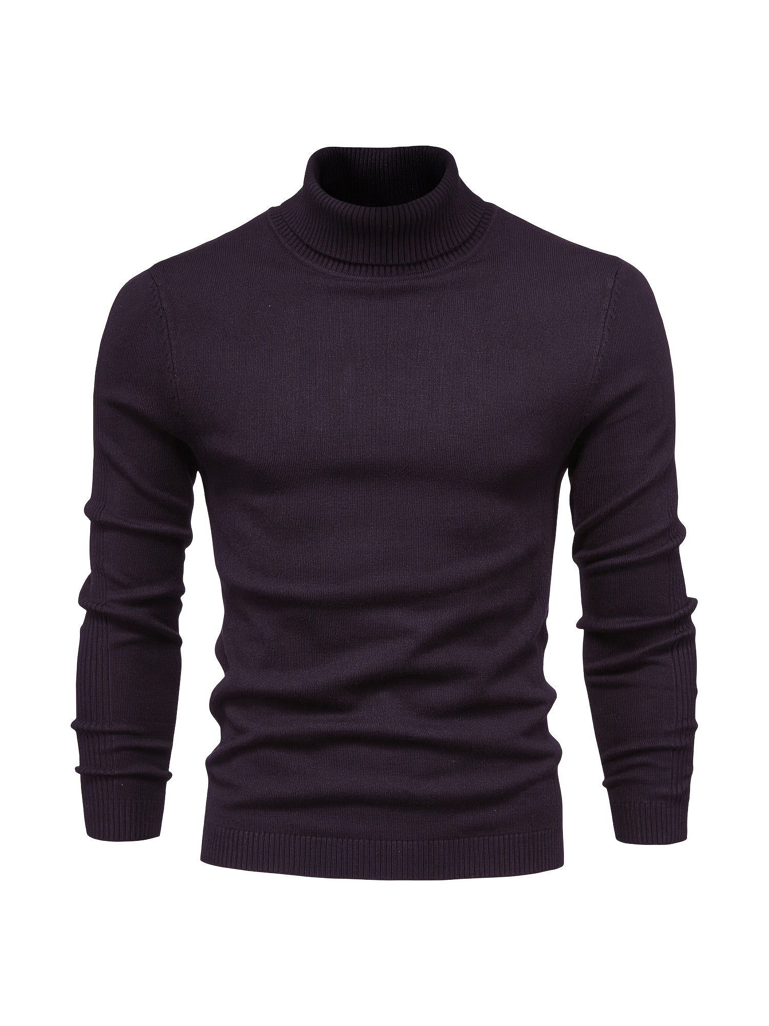 Stretch Turtleneck Knit