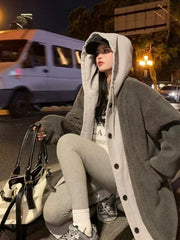 Women’s Elegant Faux Fur Two-Piece Winter Coat