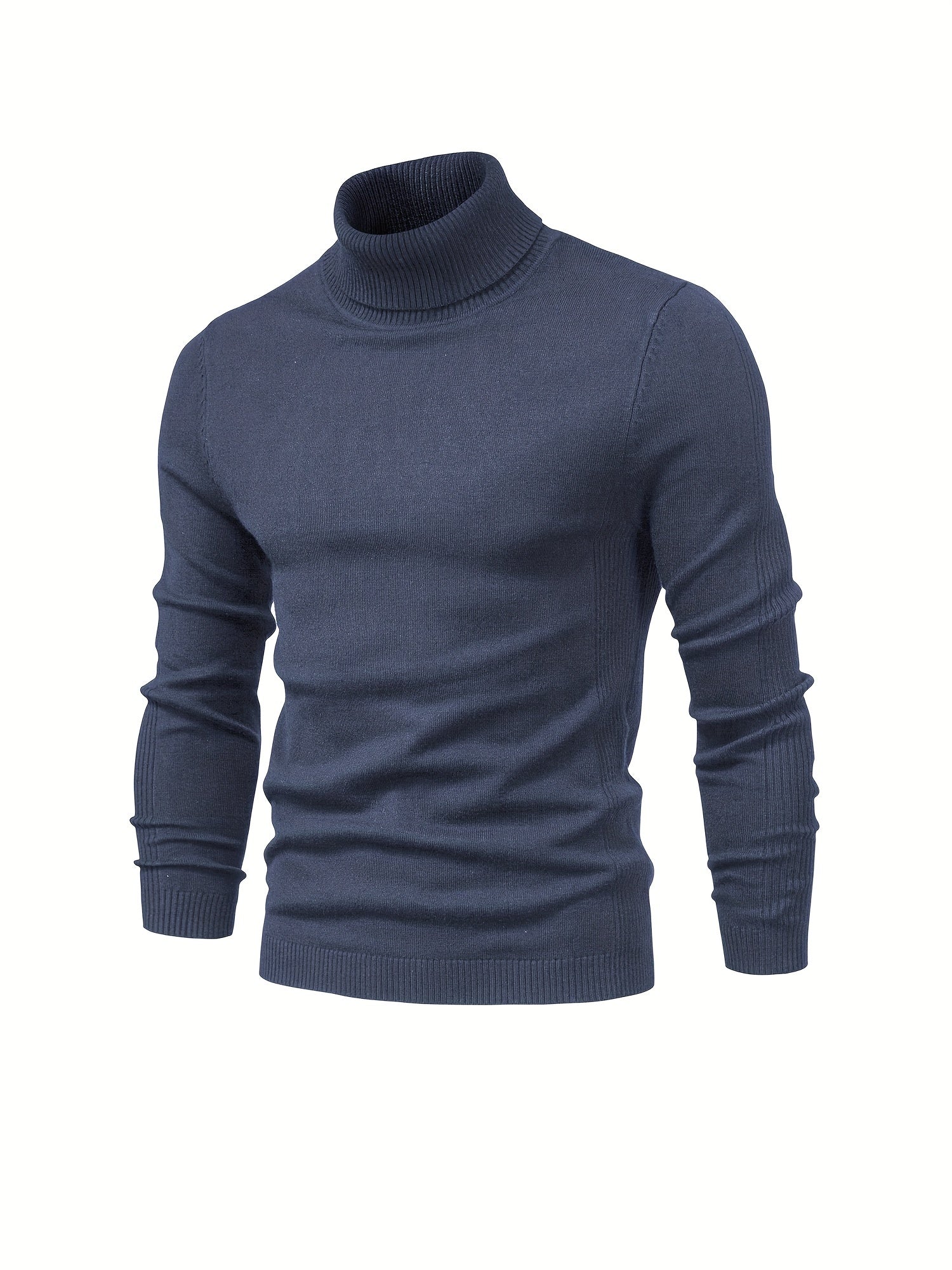 Stretch Turtleneck Knit