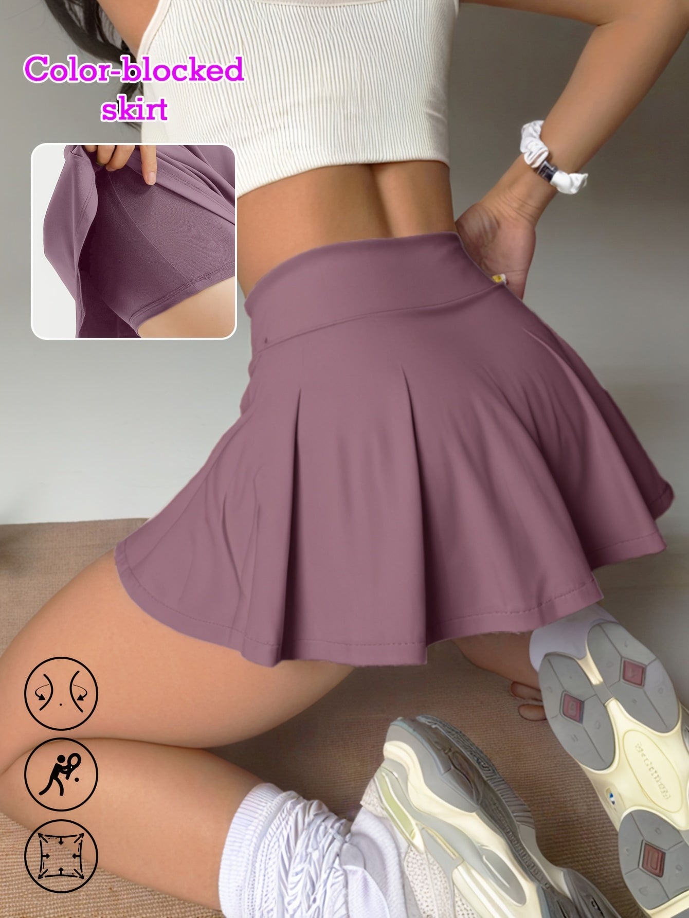 Women’s High-Waisted Sports Skirt