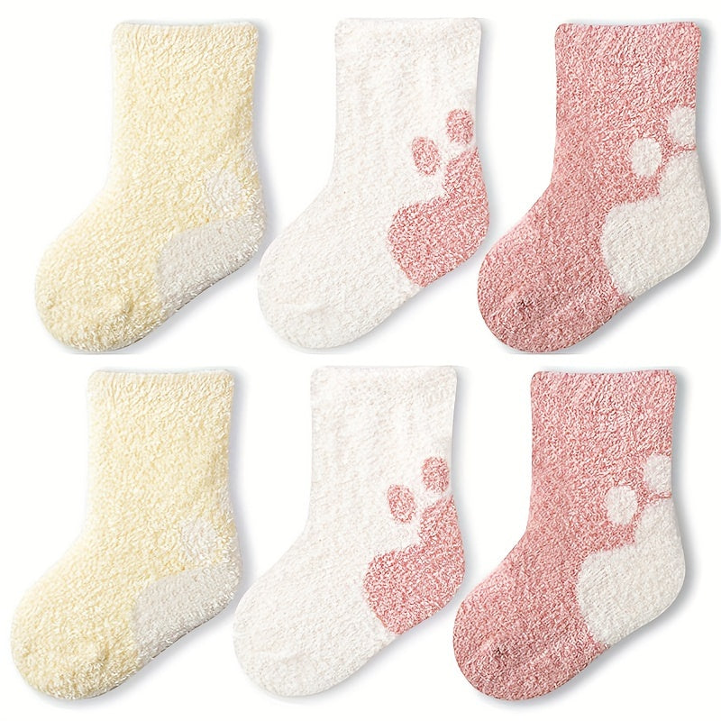 Cozy Cat Paw Baby Socks