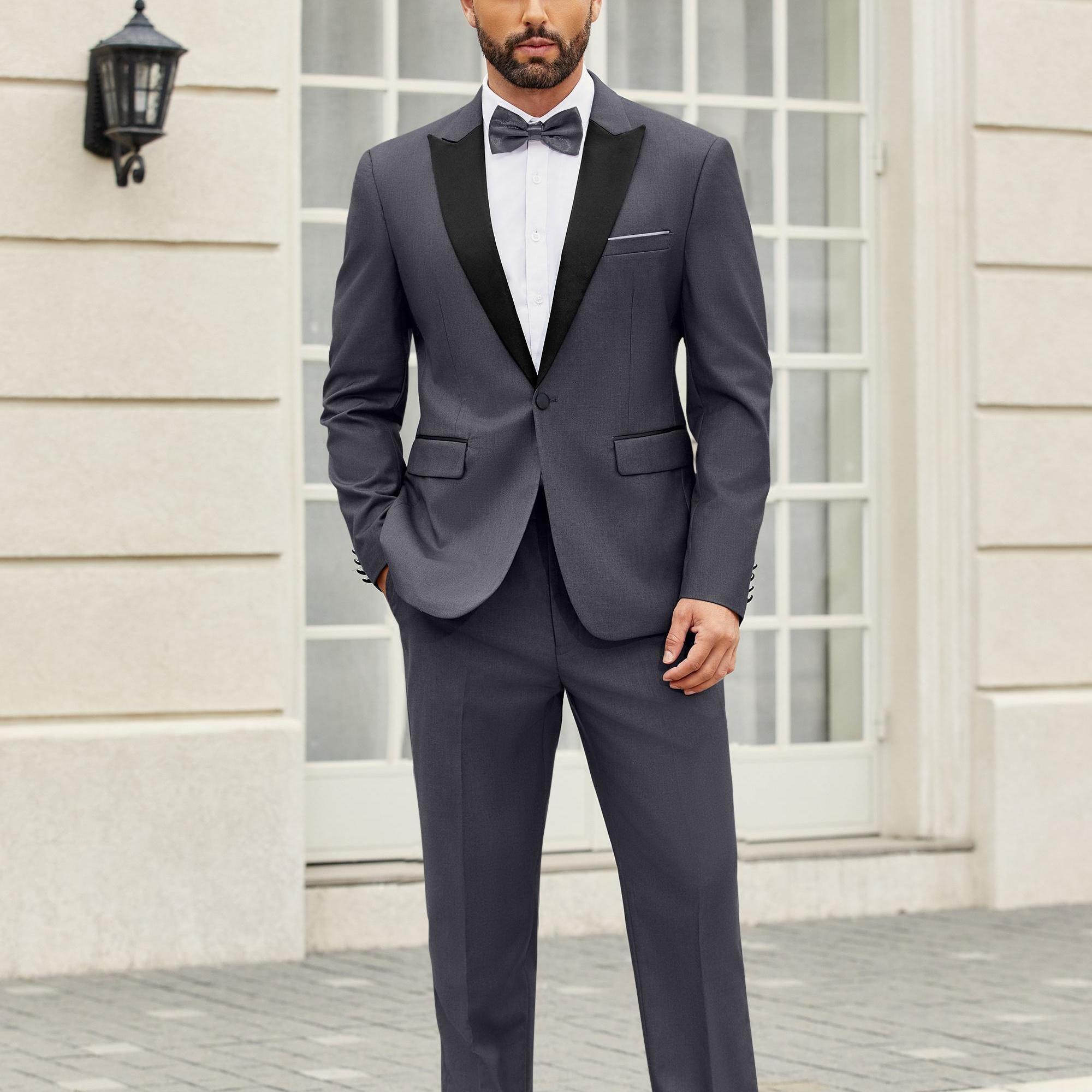 Slim One Button Suit Set