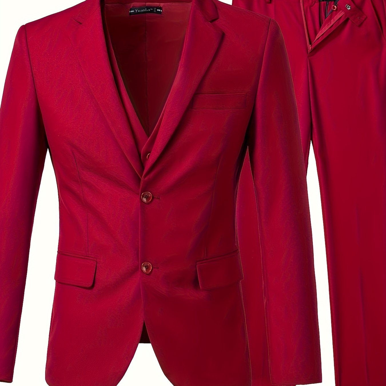 Men’s Slim Fit 3-Piece Suit