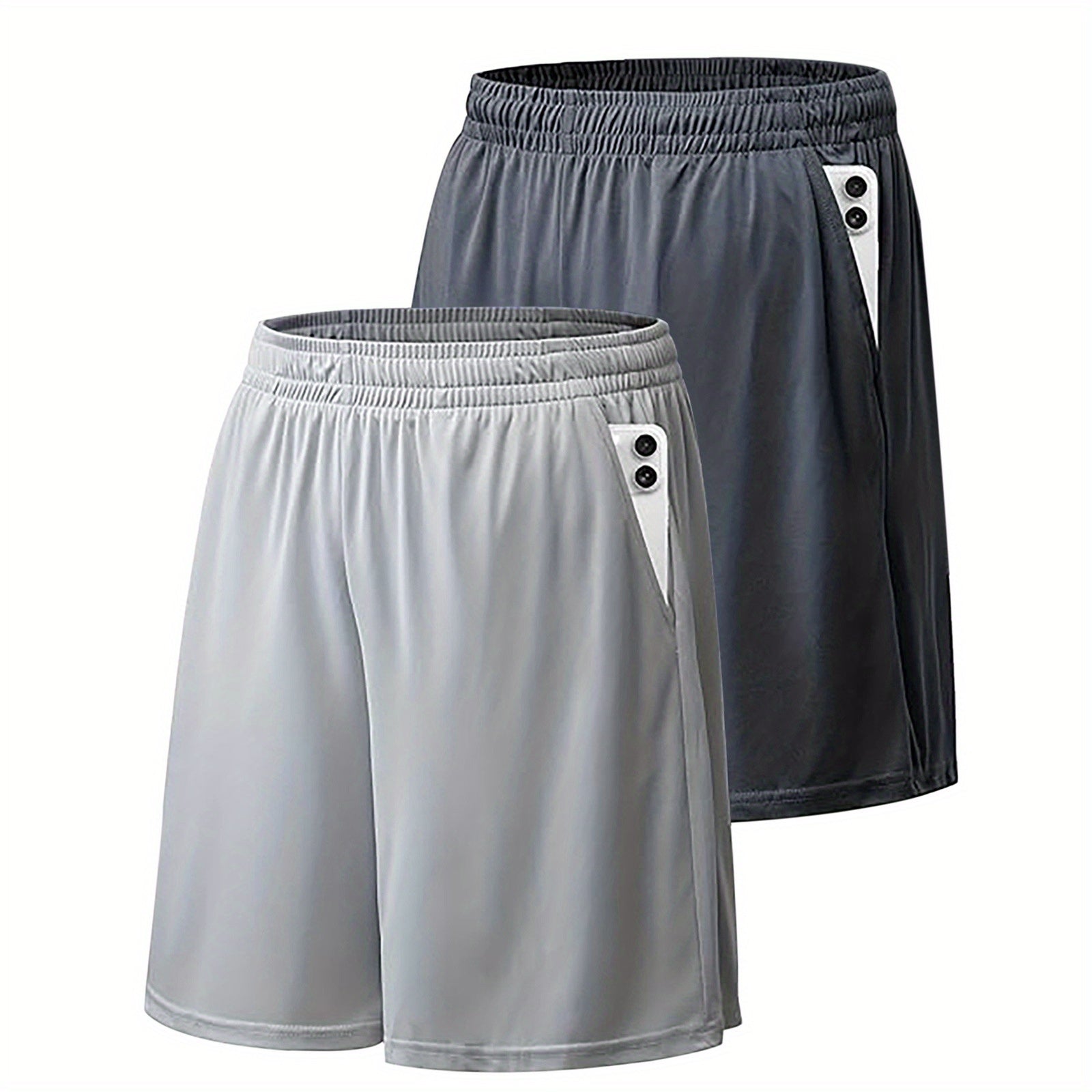 Quick Dry Athletic Pocket Shorts