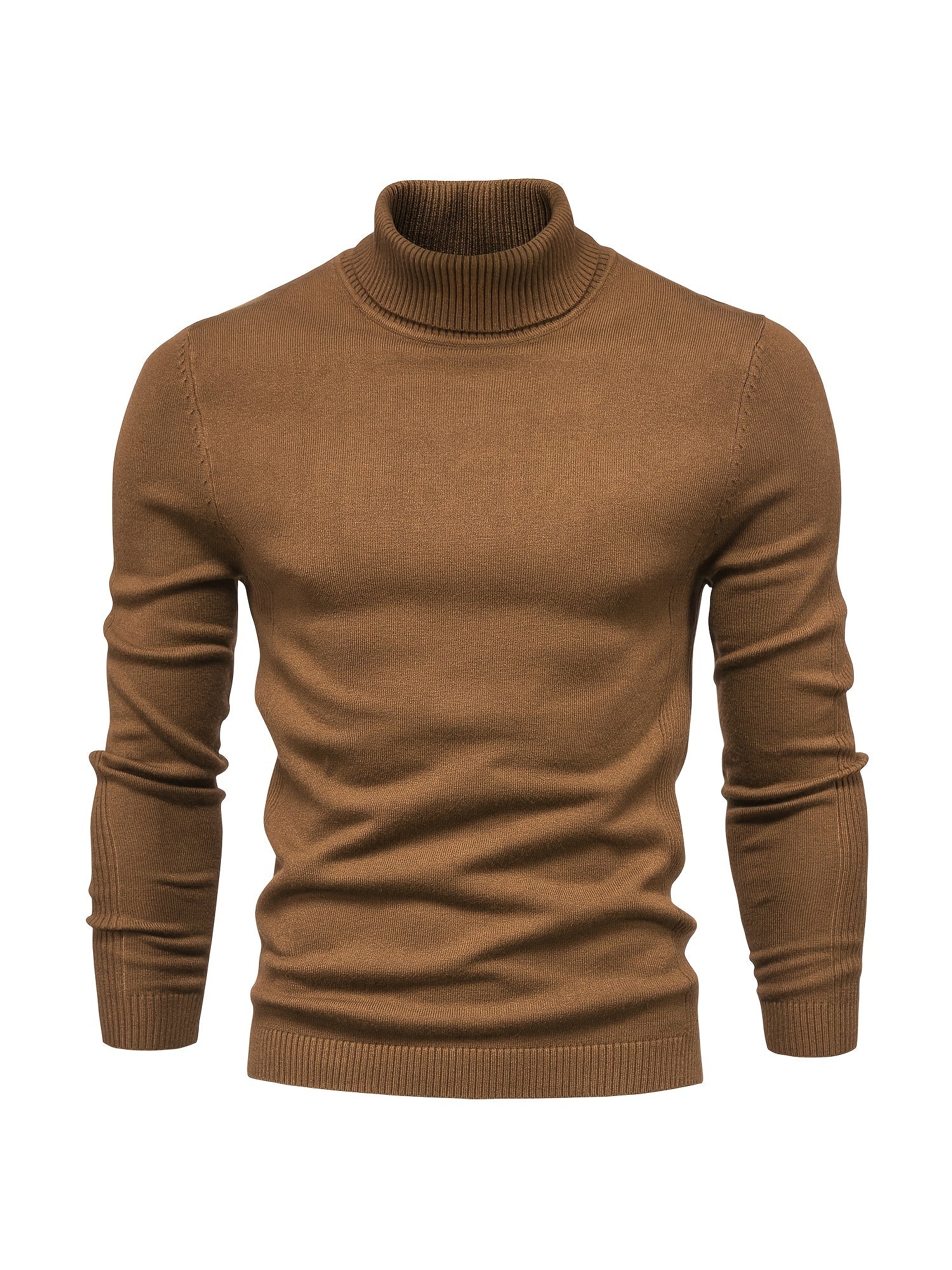 Stretch Turtleneck Knit