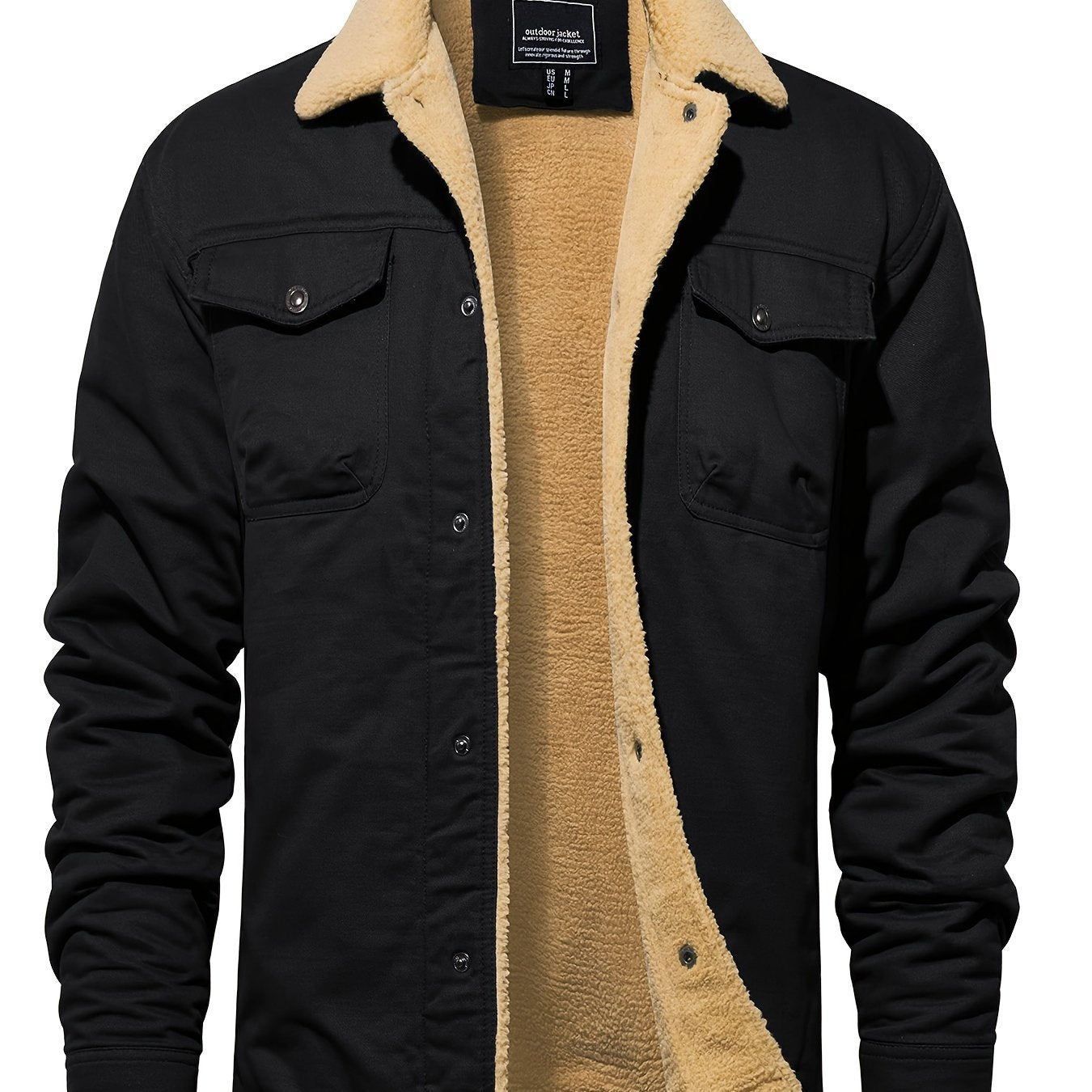 Men’s Cotton Cargo Winter Jacket