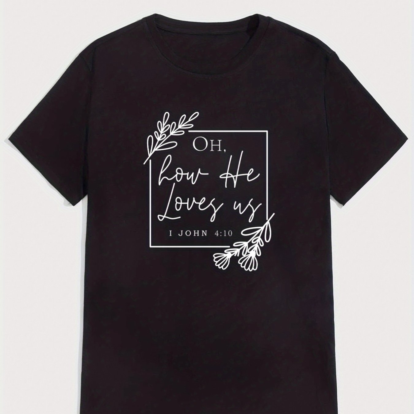 Faith Message Knit Tee