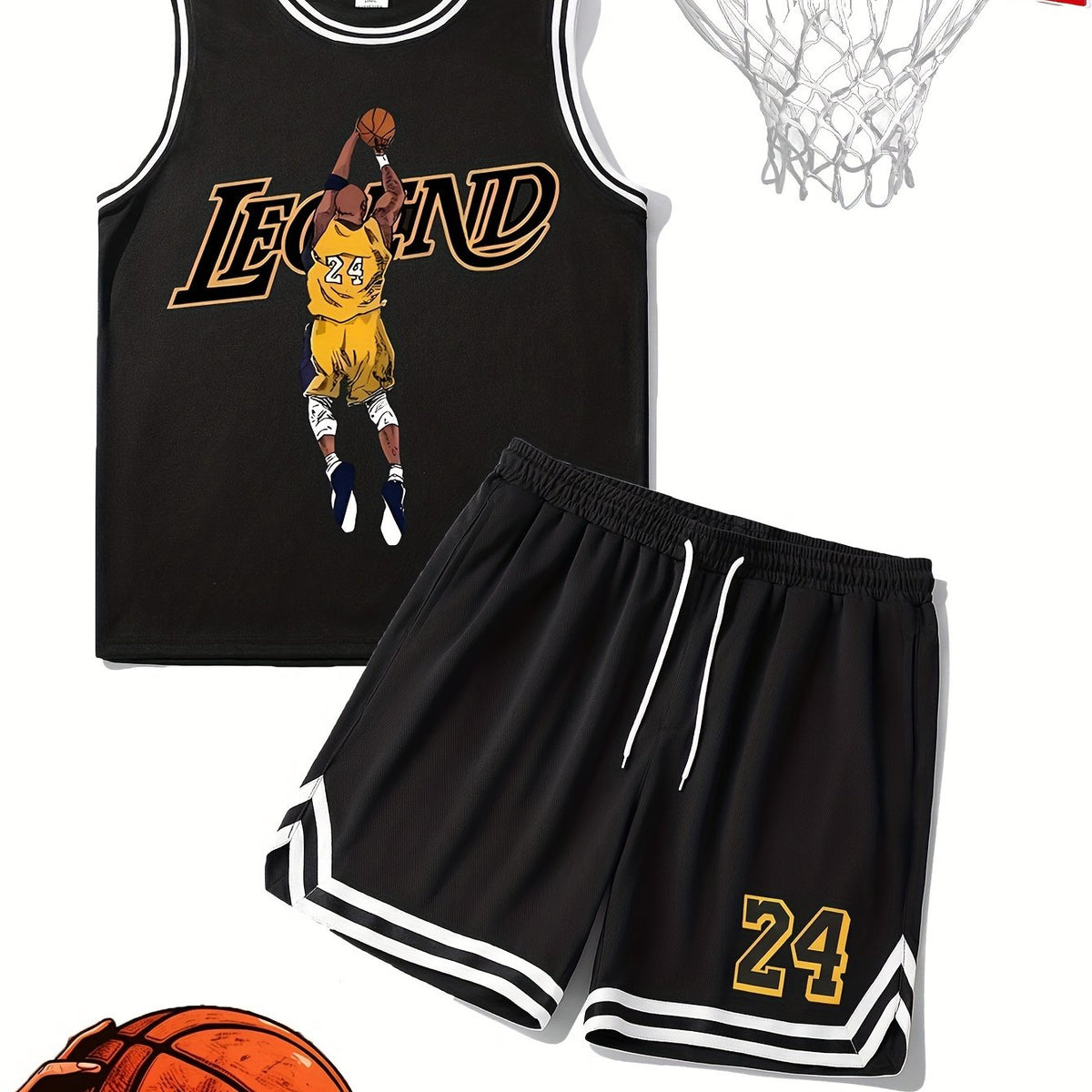 Men’s Legend 24 Basketball Jersey & Shorts Set