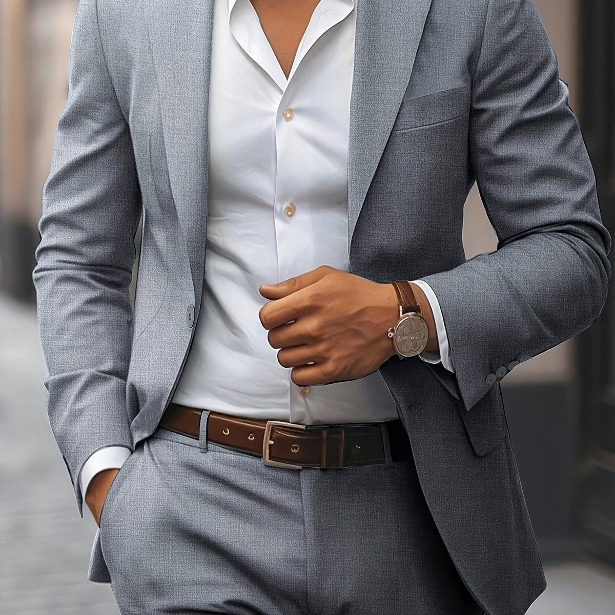 Lightweight Spring Business Suit Set