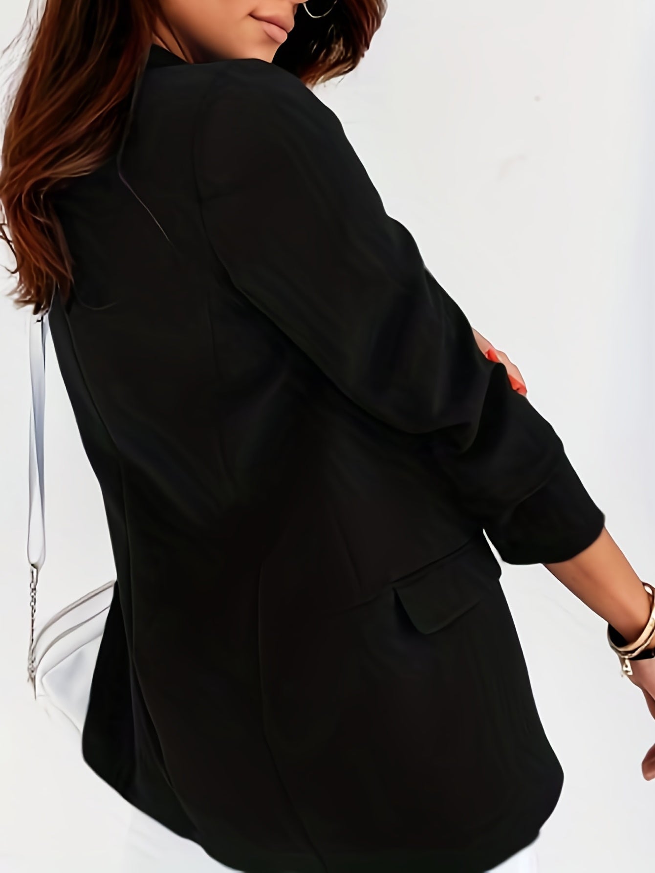 Loose V Pocket Blazer