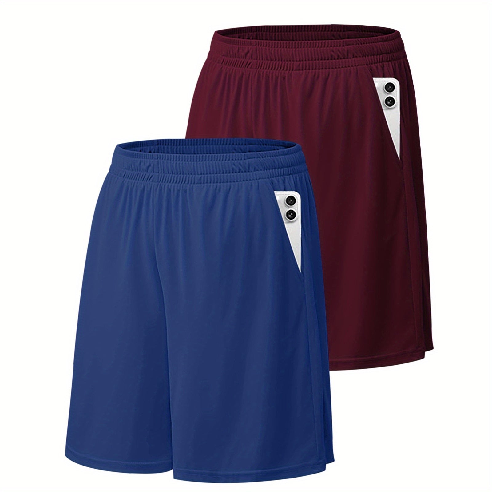 Quick Dry Athletic Pocket Shorts