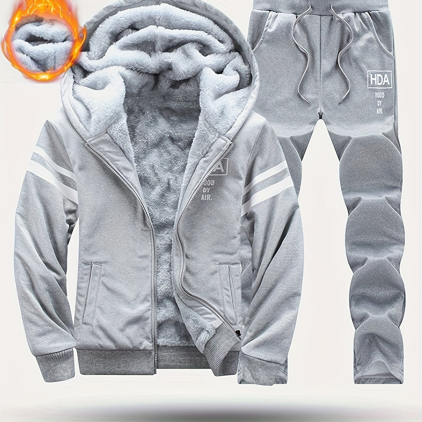 Men’s Hooded Jacket & Jogger Set