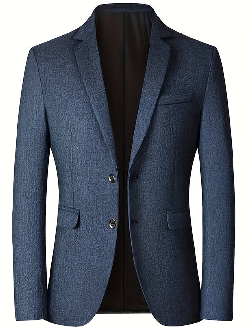 Slim Single Woven Blazer