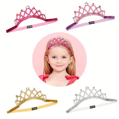 Baby Girls Crown Headband Set