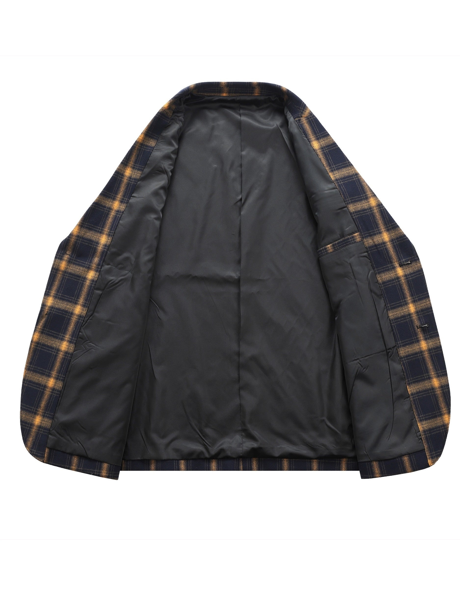 Plaid Summer Woven Blazer