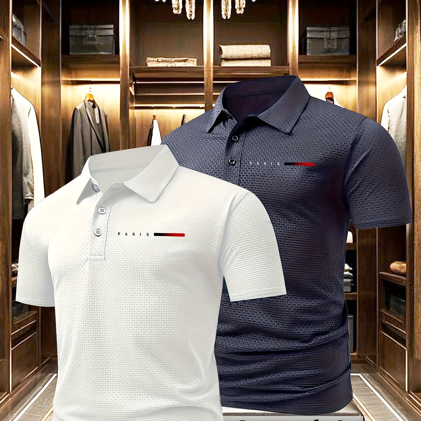 Business Casual Polo Shirt Duo