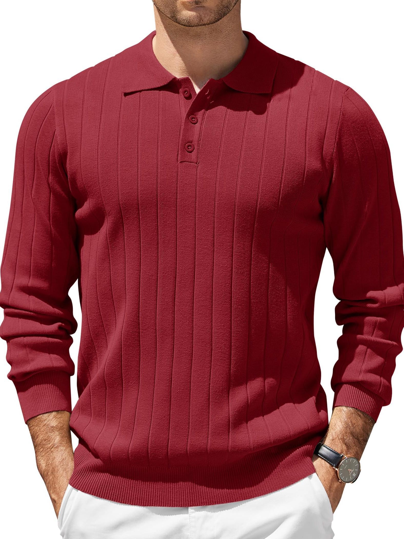Soft Polo Knit Pullover