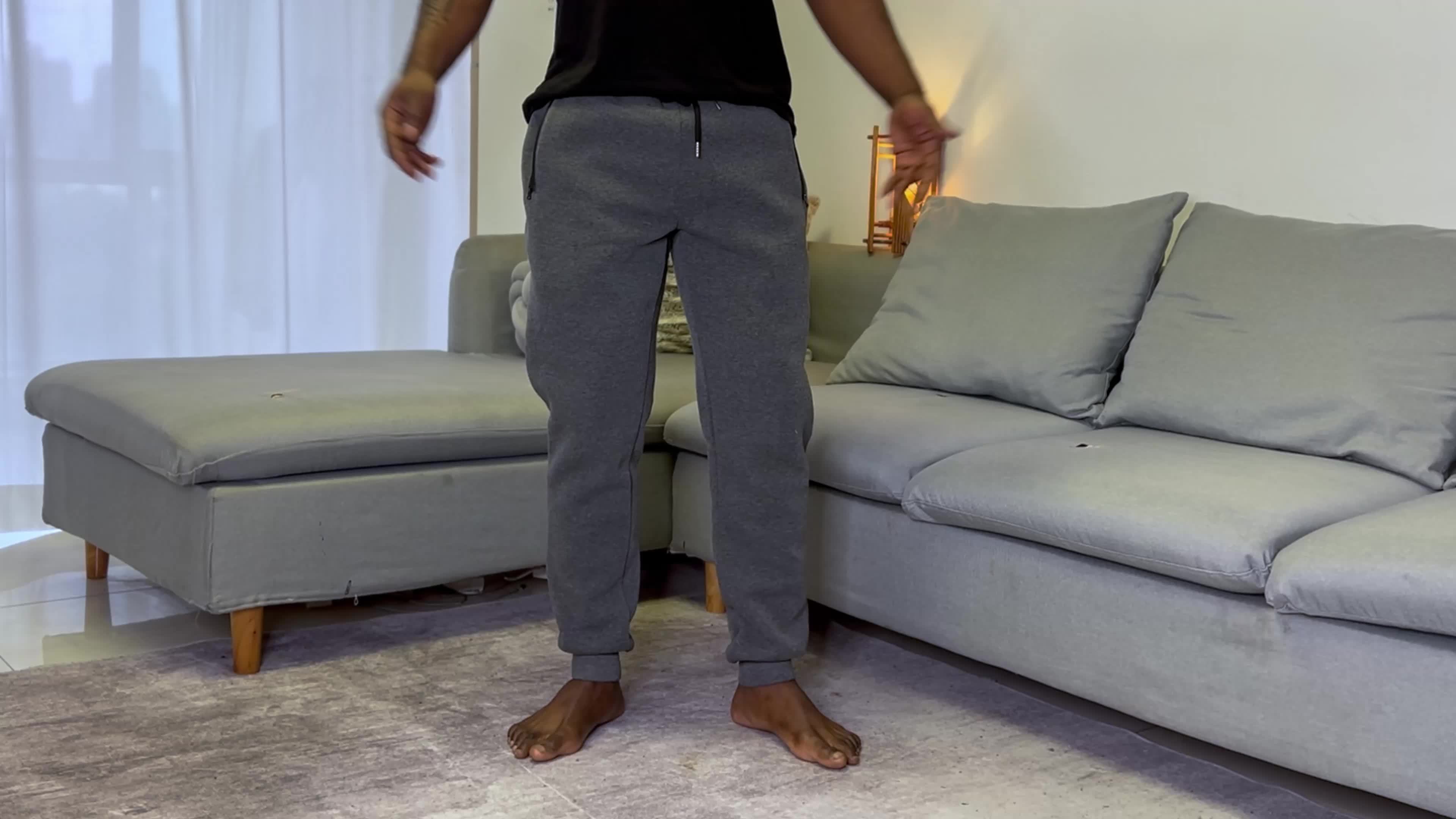 Men’s Fleece Sweatpants – 3-Piece Set