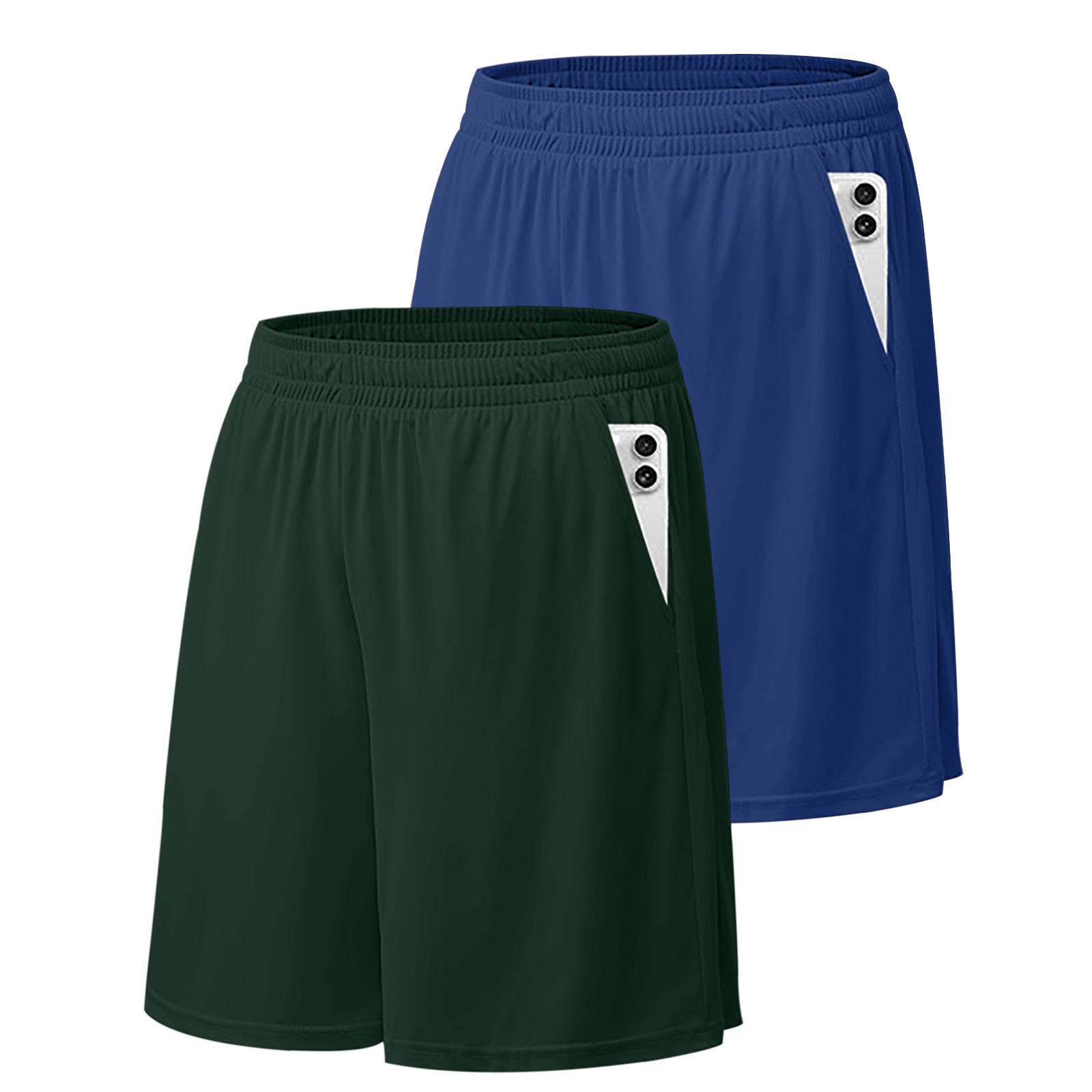 Quick Dry Athletic Pocket Shorts