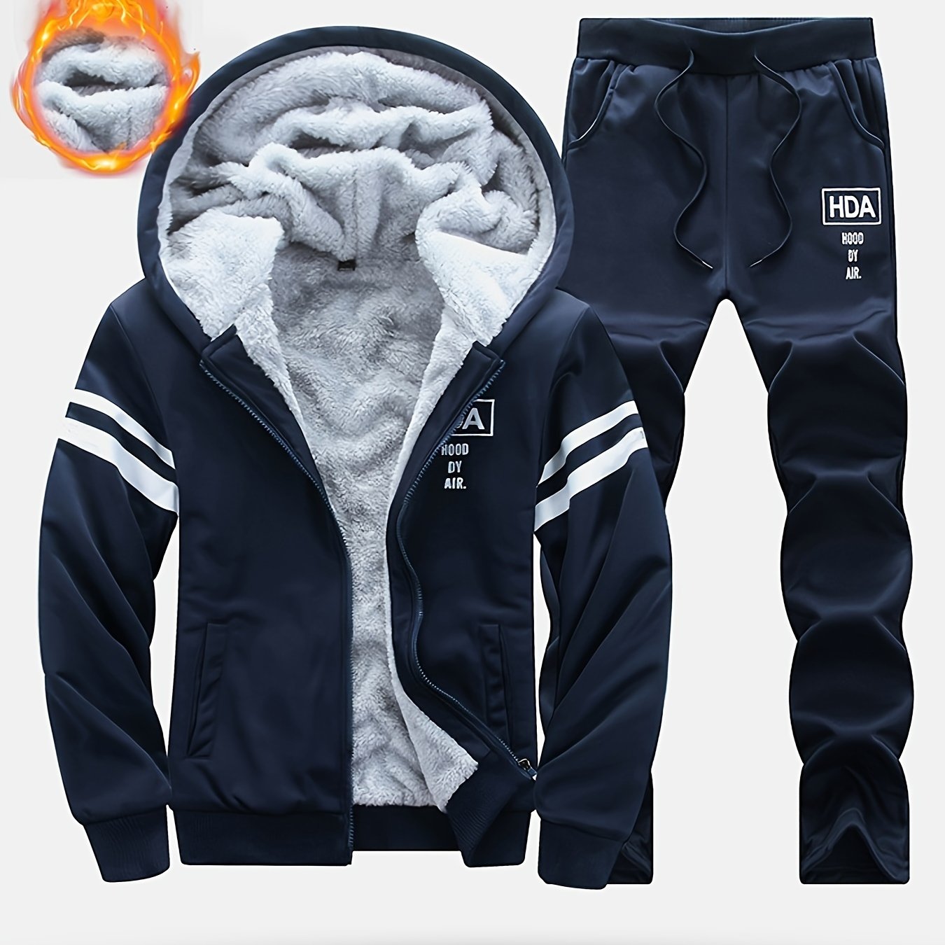 Men’s Hooded Jacket & Jogger Set