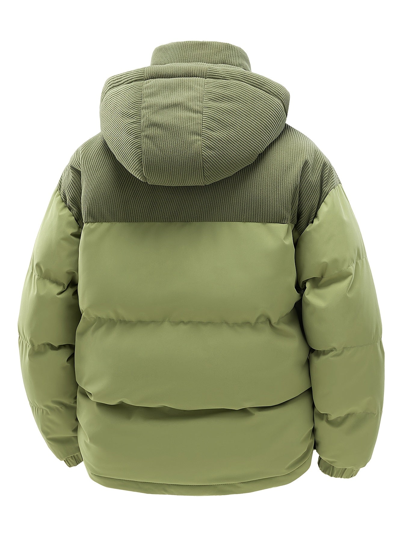 Men’s Heavy-Duty Insulated Winter Hooded Jacket