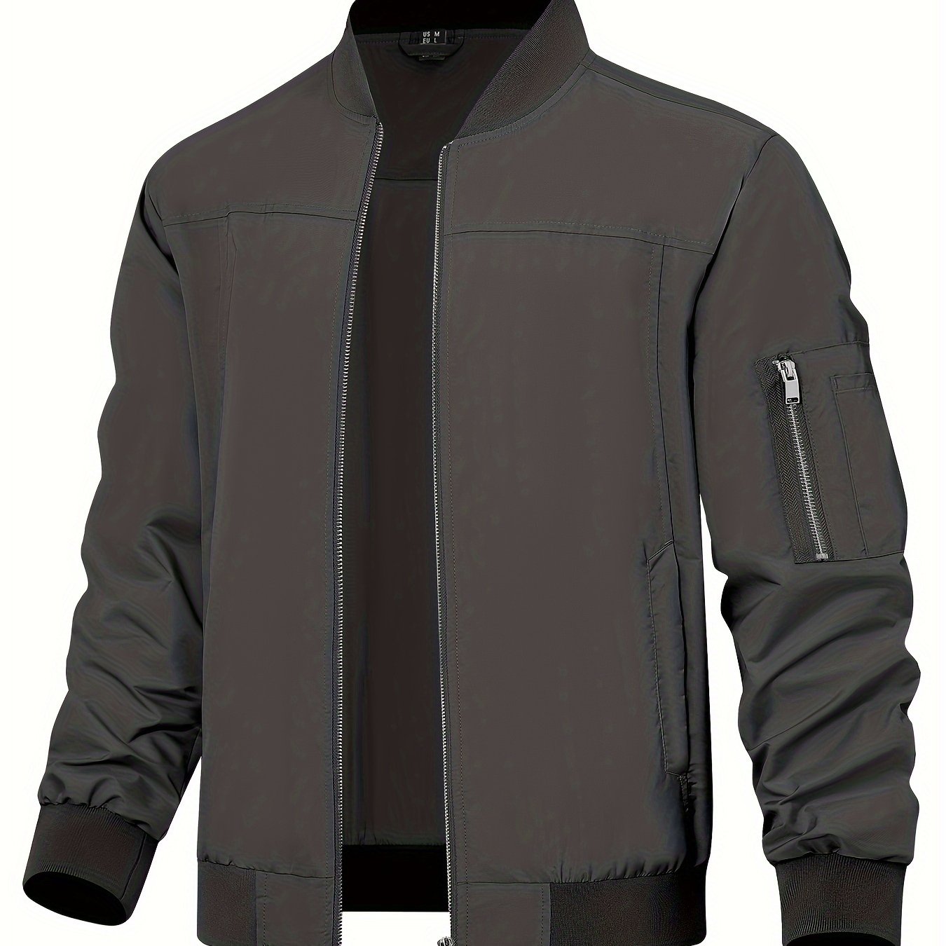 Lightweight Men's Windbreaker Bomber Jacket