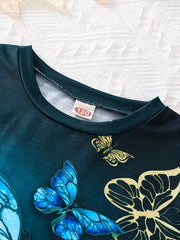 Butterfly Graphic Knit Tee
