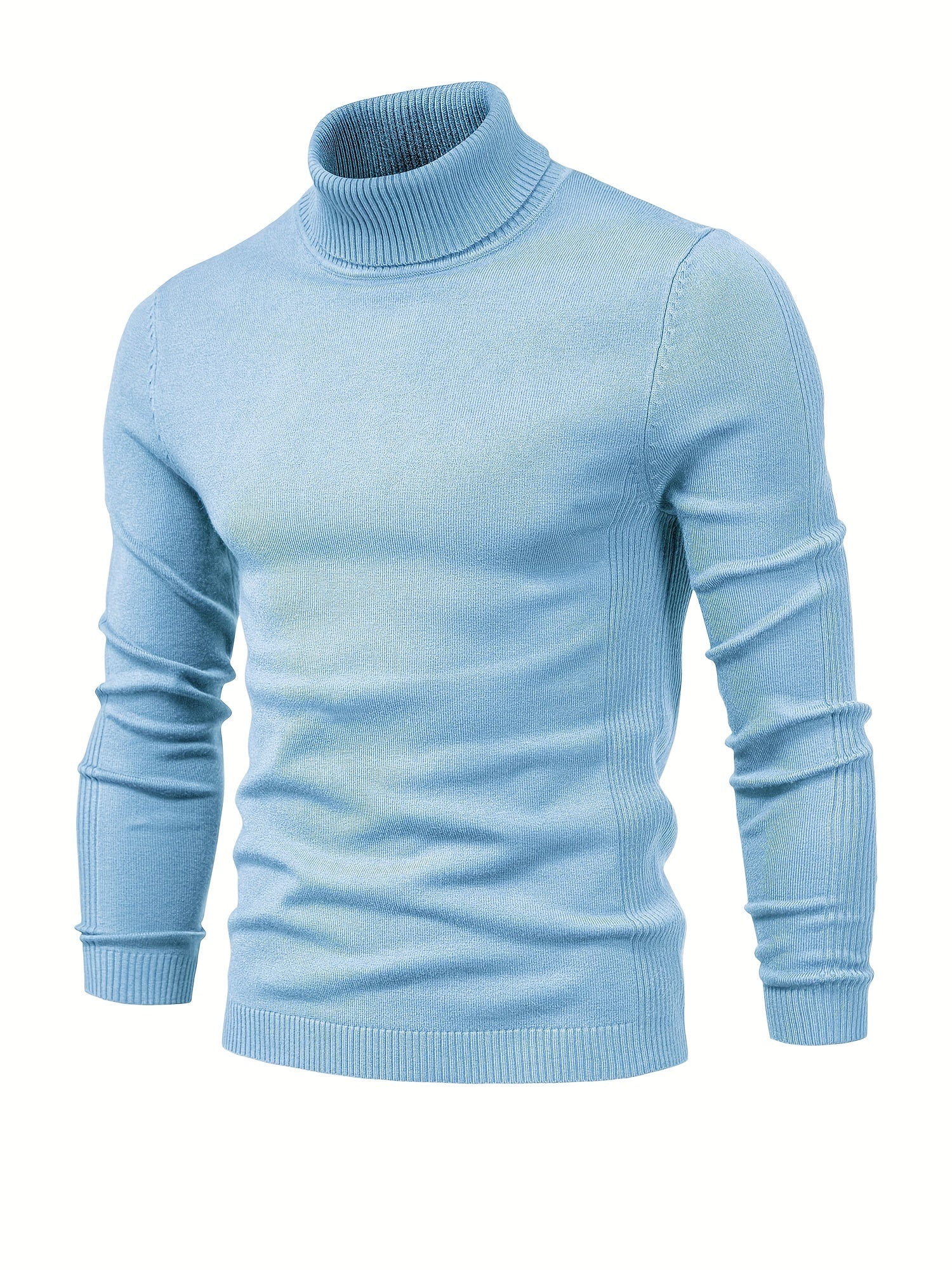Stretch Turtleneck Knit