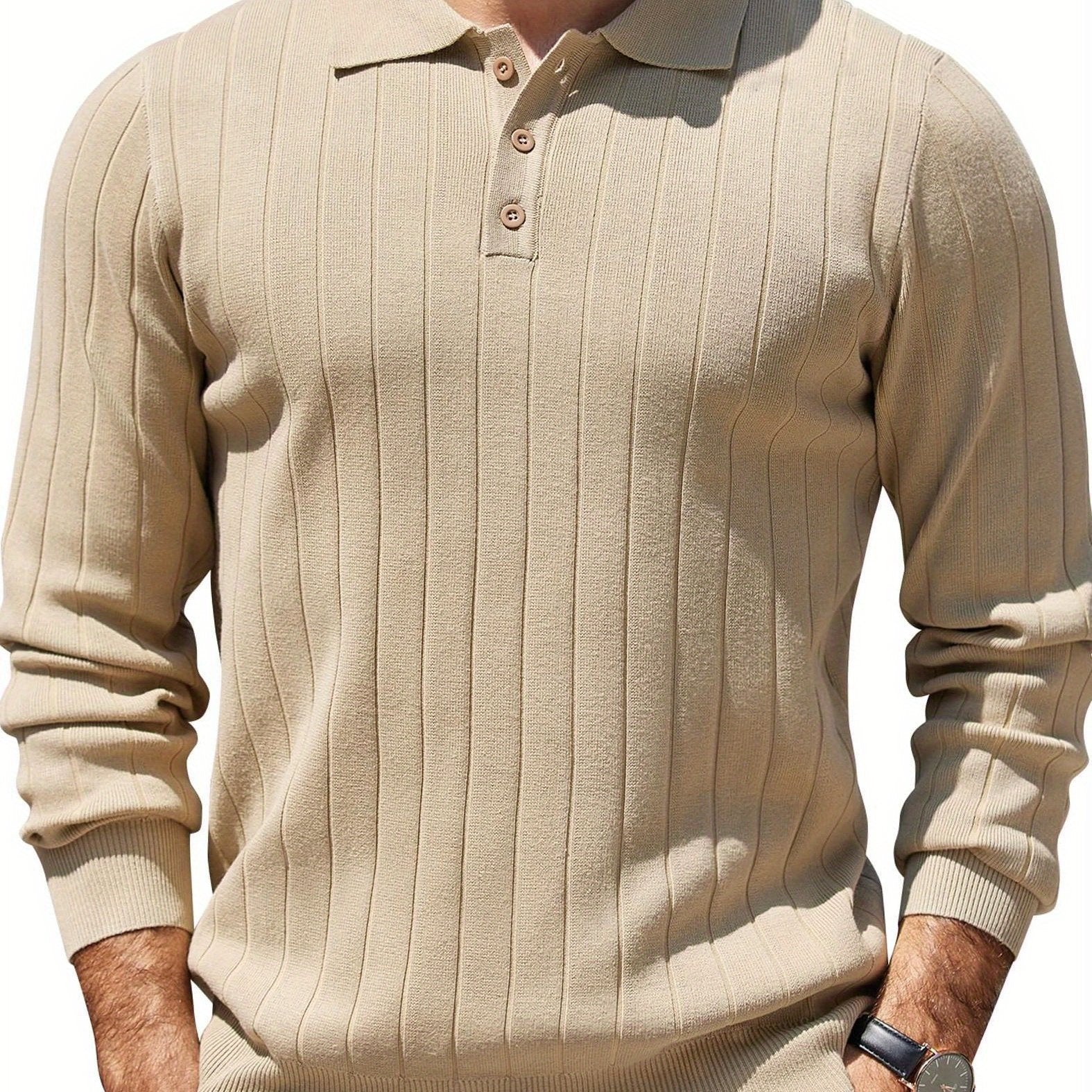 Soft Polo Knit Pullover