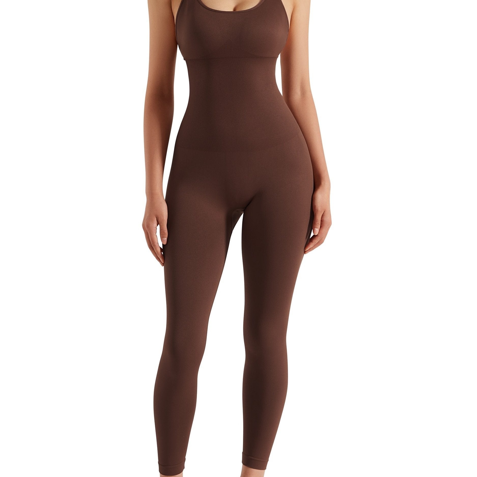 Seamless Backless Yoga Jumpsuit for Women