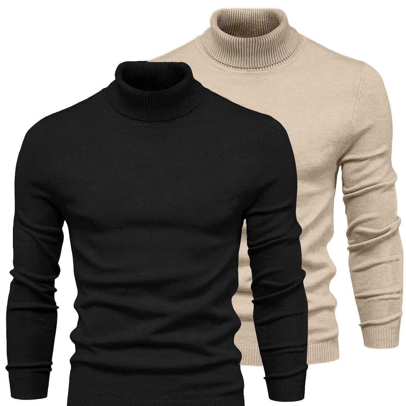 High Neck Duo Pullovers