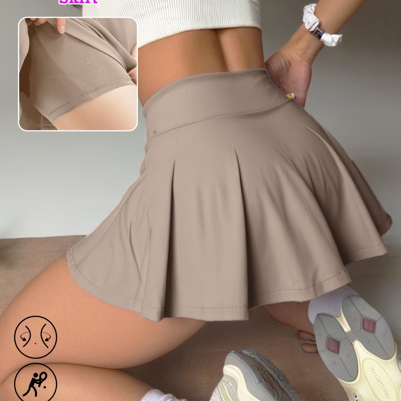 Women’s High-Waisted Sports Skirt