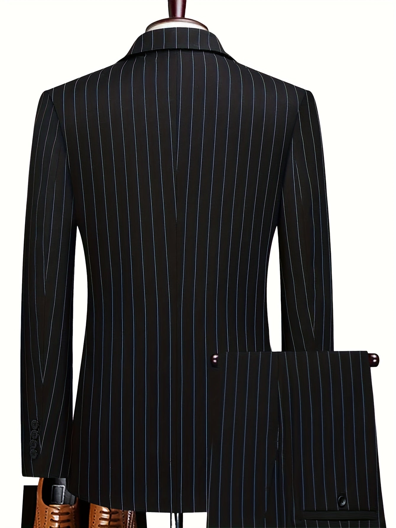 Striped Office Suit