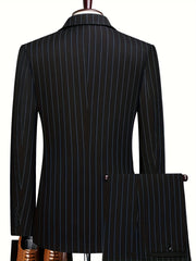 Striped Office Suit