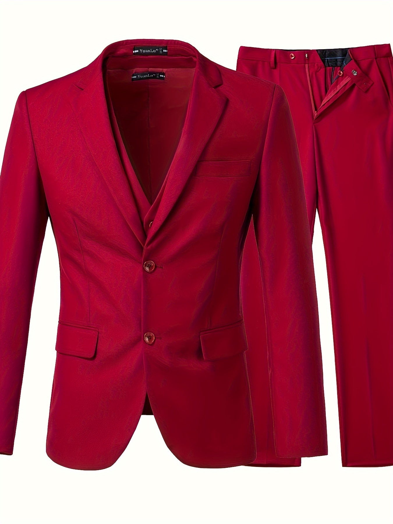 Men’s Slim Fit 3-Piece Suit