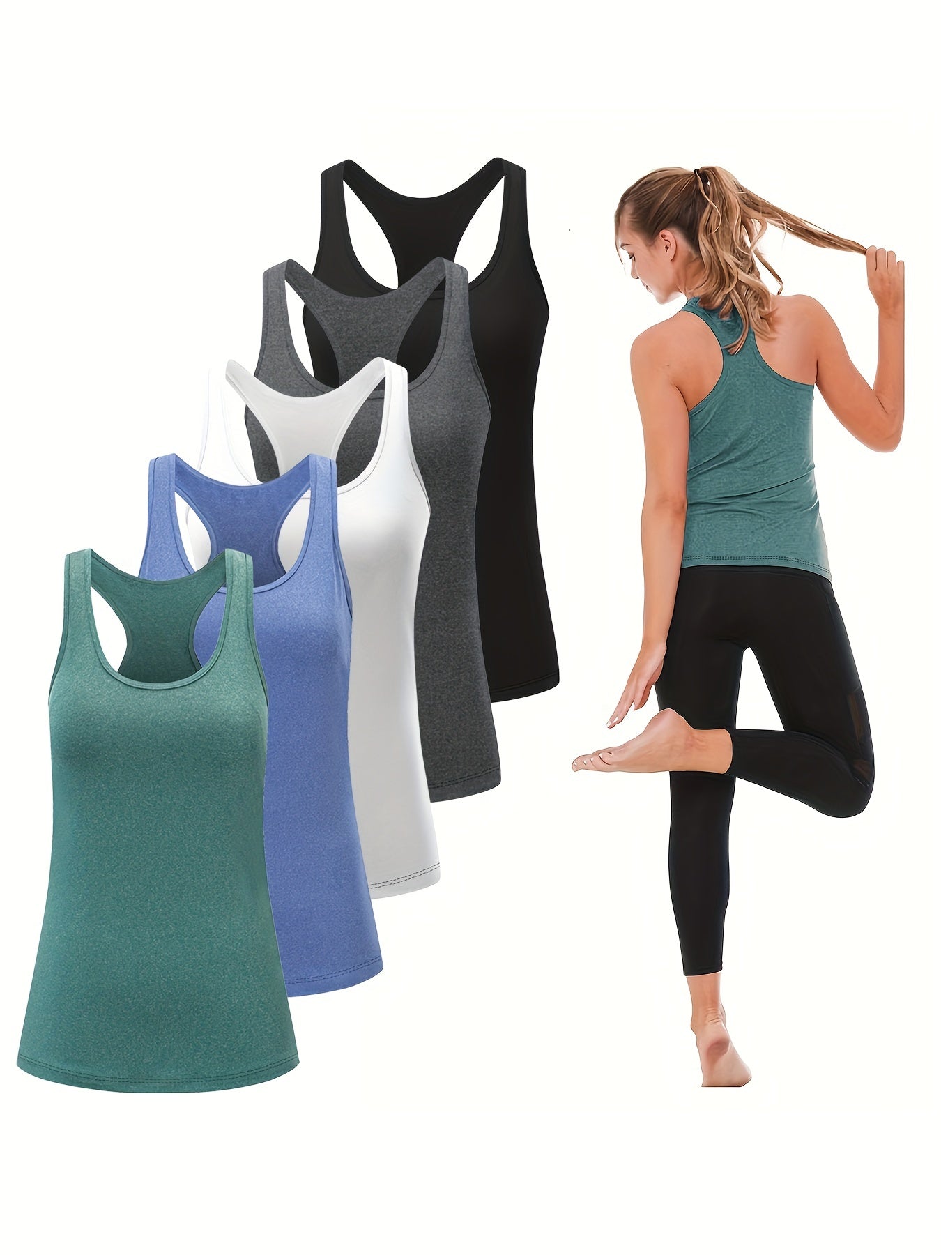 Compression Racerback Tank Set