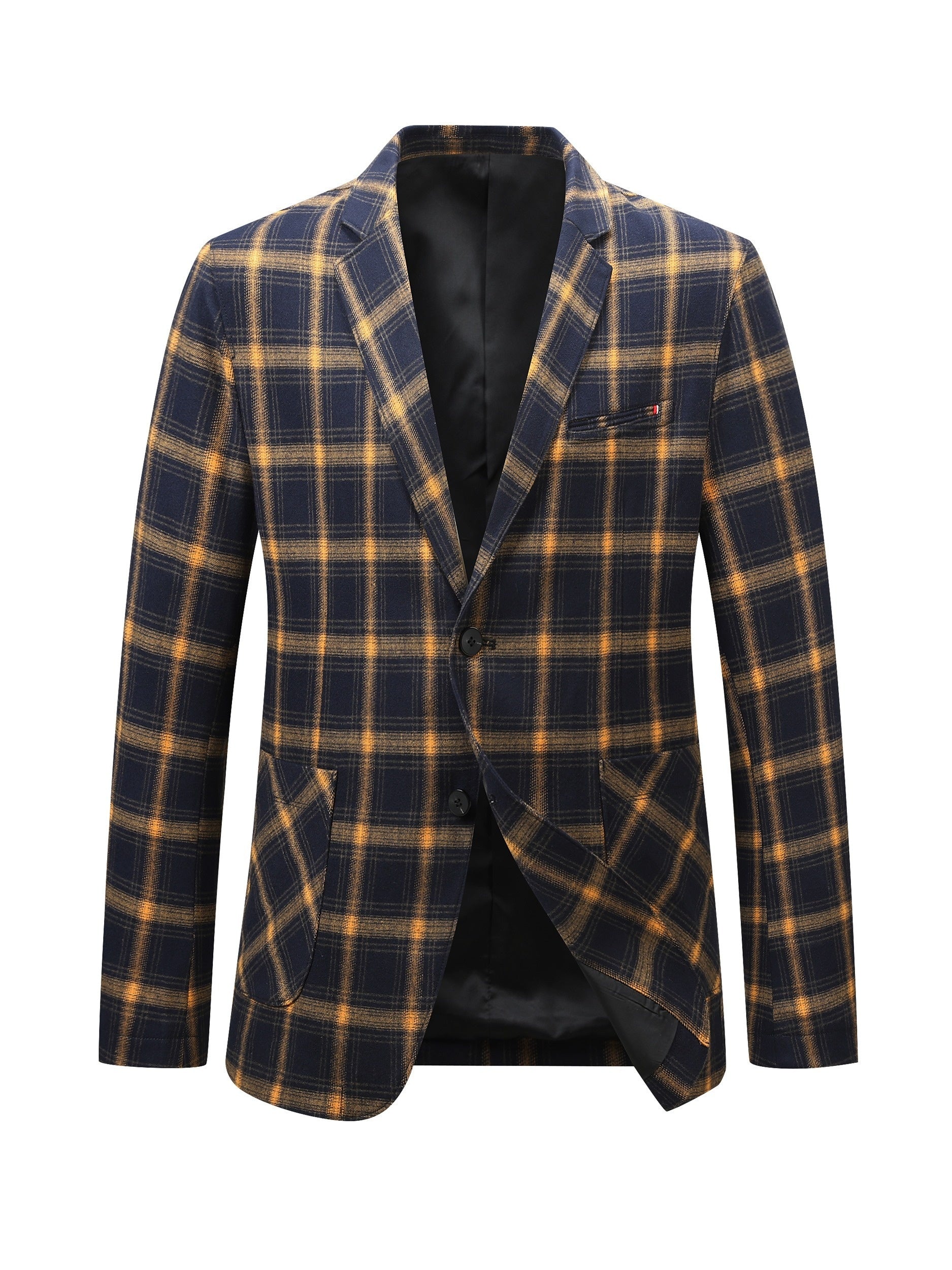 Plaid Summer Woven Blazer