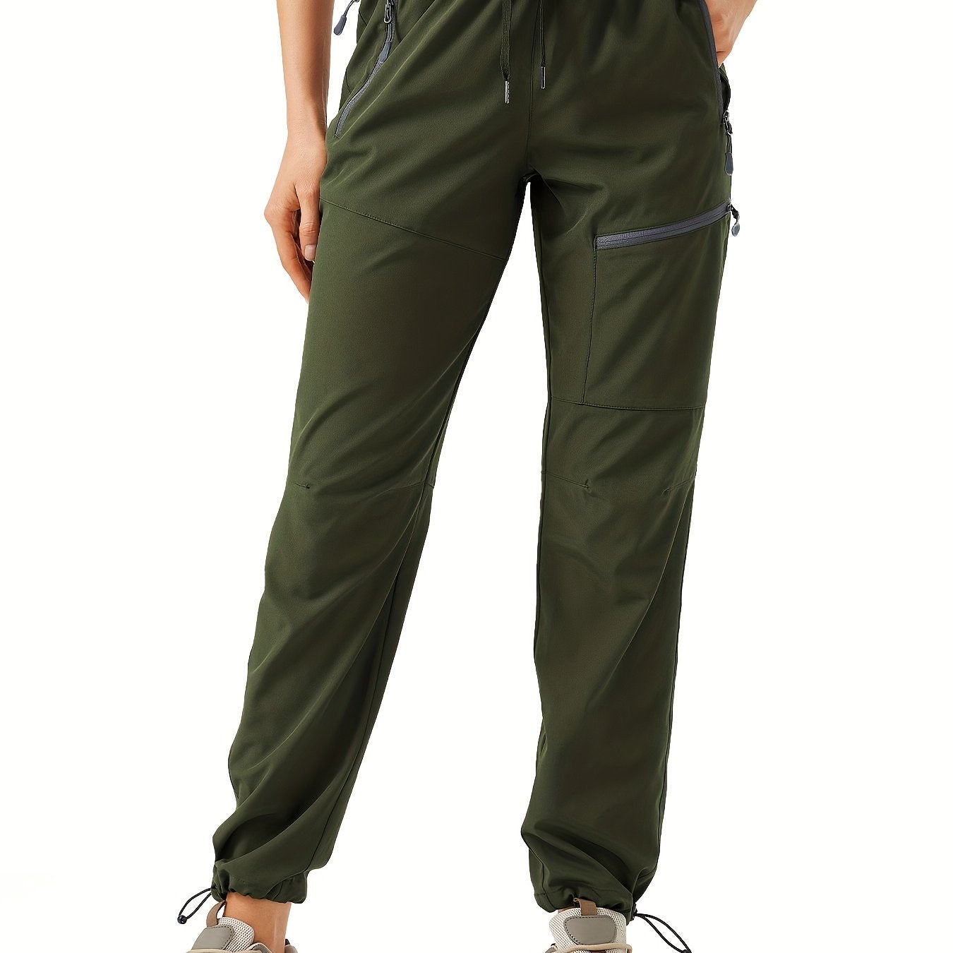 Women Lightweight Drawstring Jogging Pants