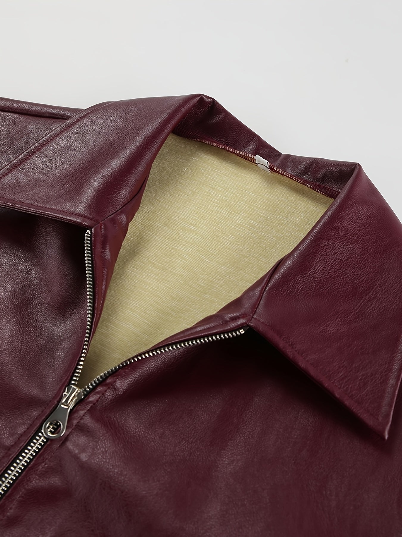 Women’s Retro Full-Zip Motorcycle Jacket