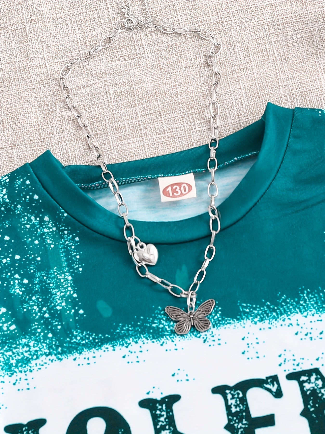 Leopard Letter Summer Tee