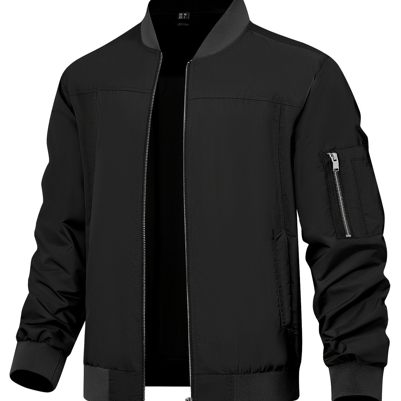 Lightweight Men's Windbreaker Bomber Jacket