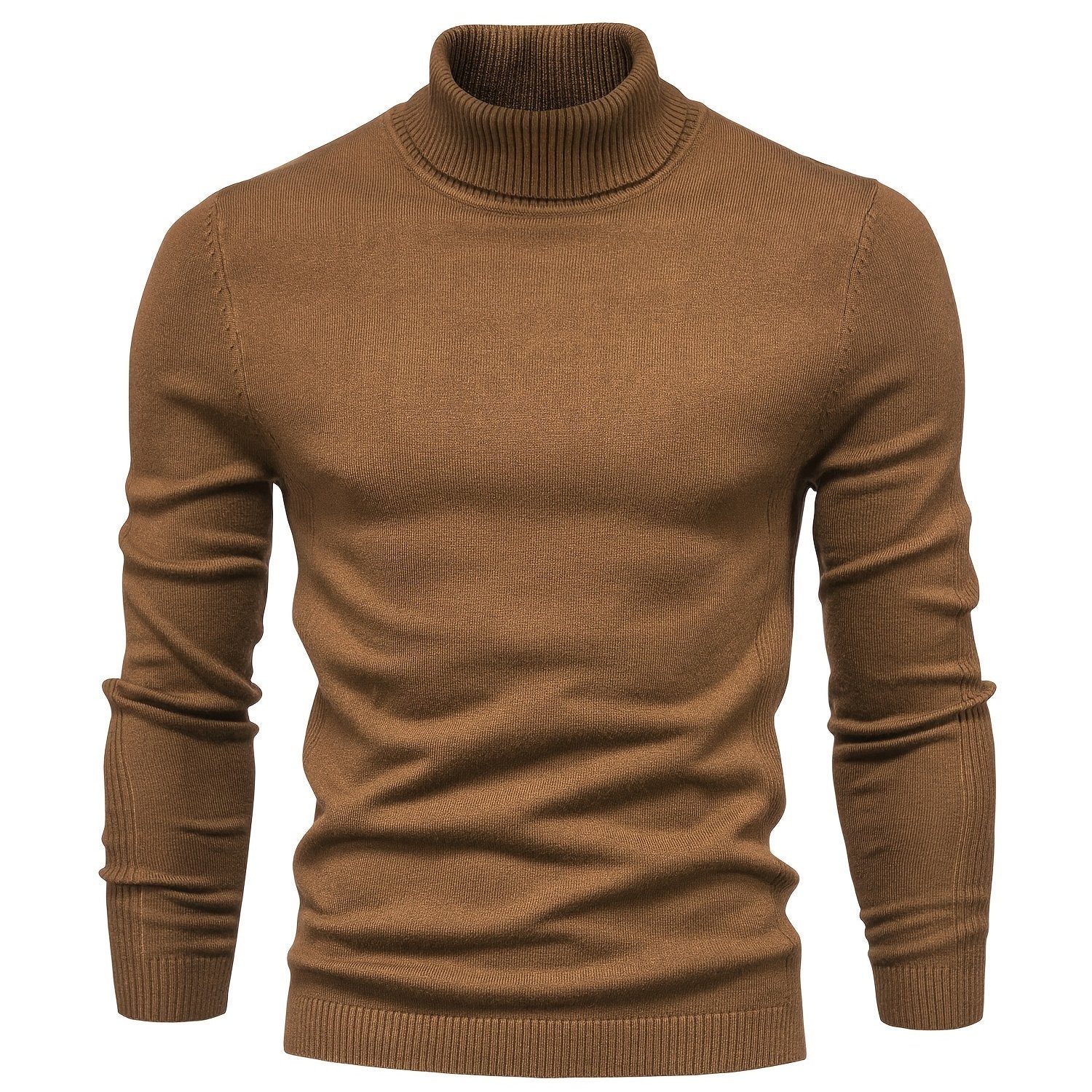 Stretch Turtleneck Knit