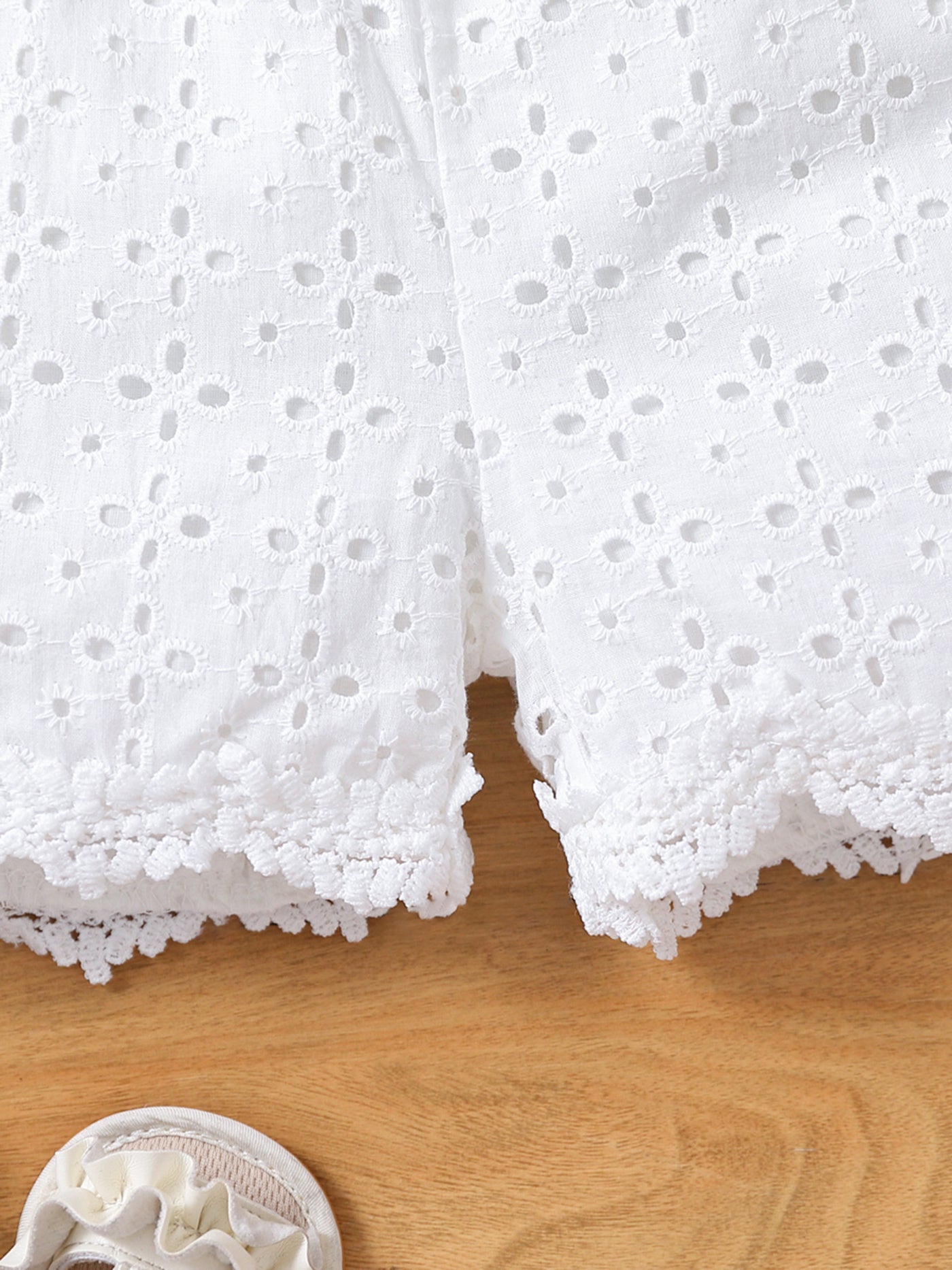 Toddler Lace Elastic Summer Shorts